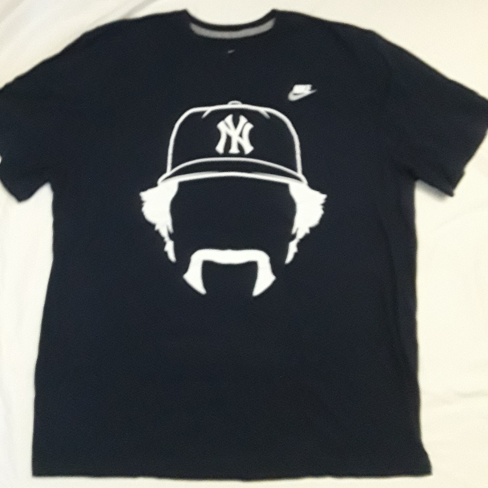 EUC-Men's NIKE Don Mattingly Hair-itage s/s Tshirt